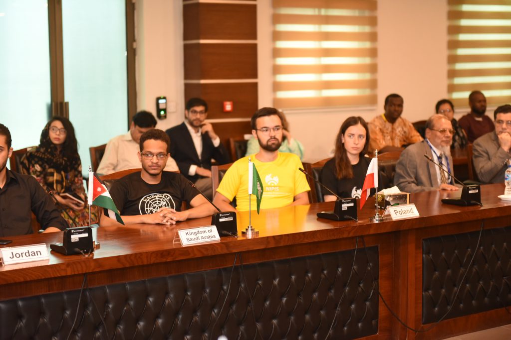 Medical professionals at NUST conducting eye research